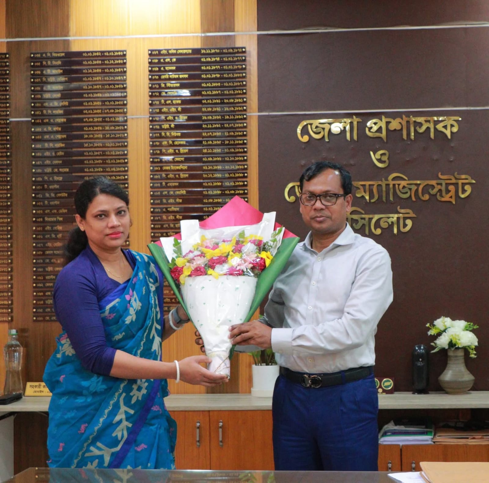 বালাগঞ্জে নতুন ইউএনও হিসেবে যোগদান করলেন মেরিনা দেবনাথ